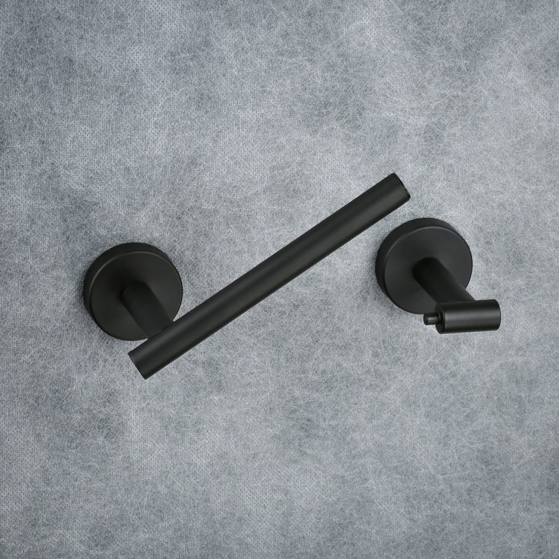 Toilet Roll Holder, NEWRAIN Bathroom Toilet Roll Holder Wall Mounted,