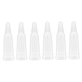 CHILDWEET 6 Pack Ampoule Tips Caps Tpe Material Easy Application Lab Home Use Compact Size Accessory
