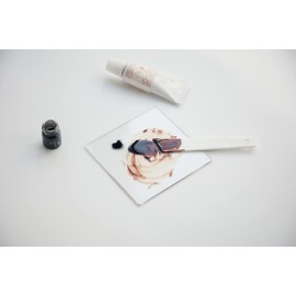 TSUGUKIT Color Powder Set for Kintsugi (Black Powder, Valve Pattern Powder, 0.1 fl oz (3 ml) Each / Refill), Gold Tsugi Kit, Lacquer Pigment (Black / Valve Pattern Color/Natural Materials), Tableware,