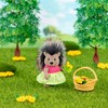 Li'l Woodzeez Porcupine Family Set – McBristly Porcupines with Storybook