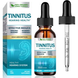 Green Hills Tinnitus Relief for Ringing Ears, Natural Ear Ringing Relief for Clogged Ears,Reduce Ear Noise & Improve Hearing