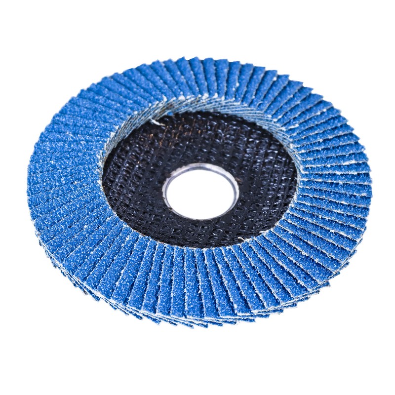 S&R Flap Discs Set 10 pcs, 125 x 22,23 mm,
