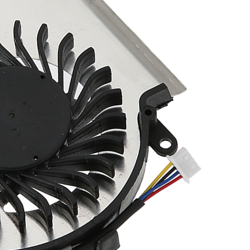 Cooling Fan 4 Pin Aluminum Alloy ABS Easy Replaceable Laptop