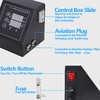 K Type Heat Press Control Box,Replacement Parts for 15x15 Heat