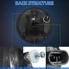 Rvplpr Fog Light Compatible with 2007-2013 GMC Sierra 1500