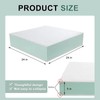 FOUXTEL Extra Thickness 3 Layer Couch Cushion Replacement, 24"x24"x6" Sofa