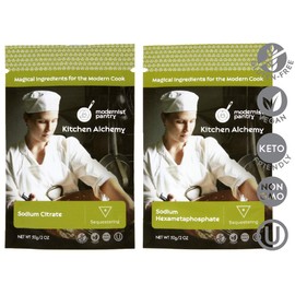 Sodium Citrate + Sodium Hexametaphosphate Value Pack ⊘ Non-GMO Vegan OU Kosher Certified - 100g/4oz