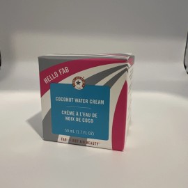 First Aid Beauty Hello FAB Coconut Water Cream 1.7 fl oz NIB Face Hydration NEW