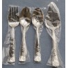 Lenox 4 Pcs Lenox Holiday Dimensions Stainless Steel Flatware Serving