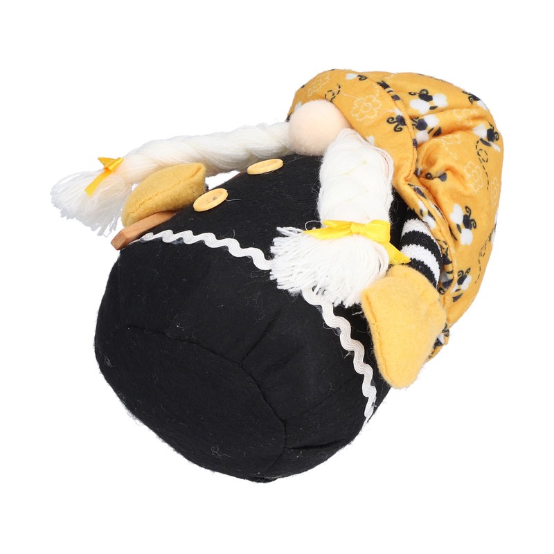 Bee Pattern Gnome Doll Dwarf Faceless Doll Ornament Decor for