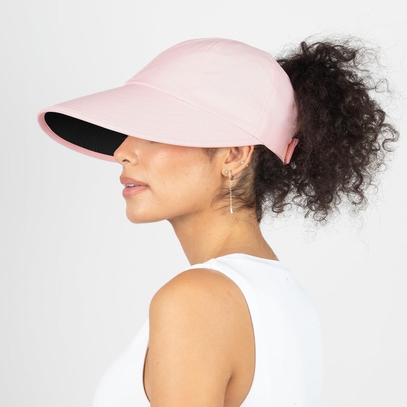 Ponyflo Sunblocker Wide Brim Hat-Pink