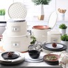 Fine China Storage Containers Hard Shell, 4 Piece Dish Storage