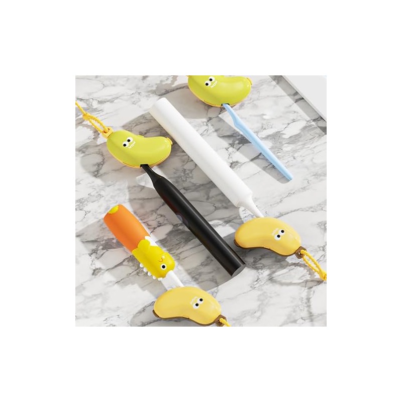 Cartoon Banana Forma De Dientes Protector Higiendees Portátiles Higiende