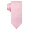 KissTies Mens 58'' Regular Pink Tie Business Wedding Necktie +