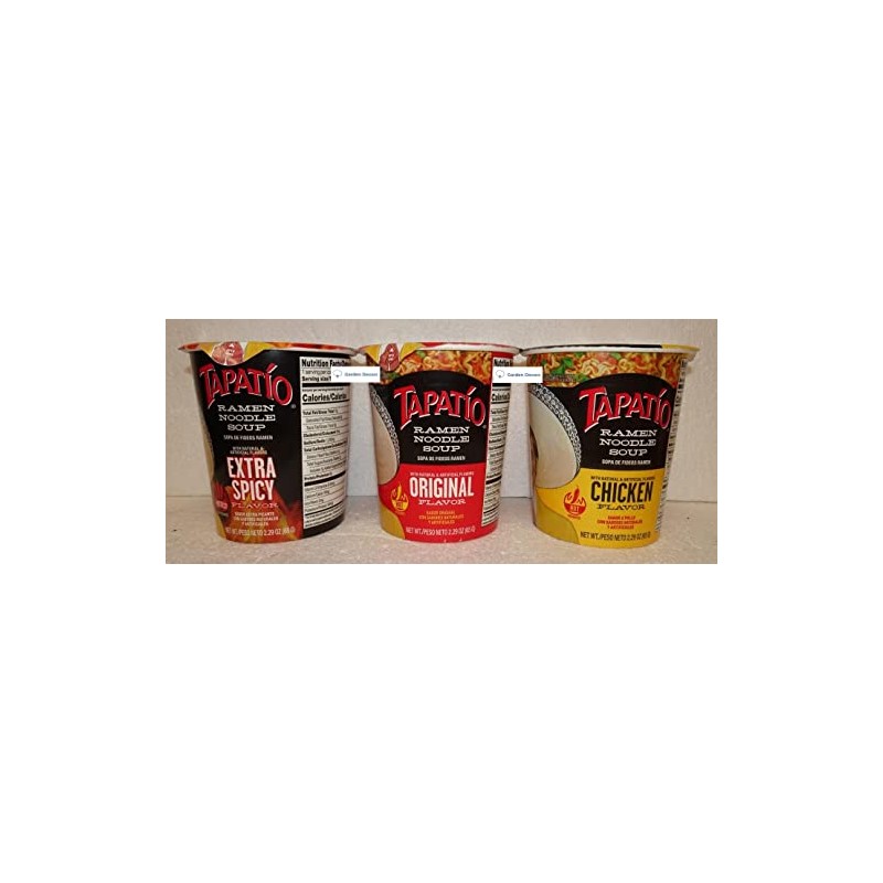 Tapatio Small Ramen Noodle Soup, Original, Chicken, Extra Spicy, 2.29oz