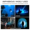 Dive Light 1200 Luminous Flux IPX8 Waterproof Stepless Dimming Aluminium