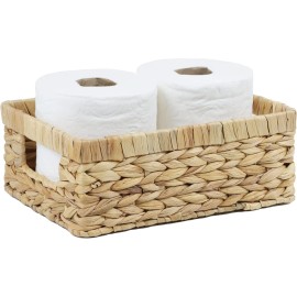 ORDELITE Wicker Baskets, Water Hyacinth Baskets for Organizing