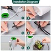 Automatic Watering System Timed Waterer Device Garden Terrace Drip Irrigation