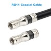 MOOKEERF 10 Pack F Type Connectors, RG11 Coax Cable Compression
