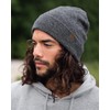 FURTALK Men's Knitted Cuffed Winter Hat Plain Beanies Skull Cap