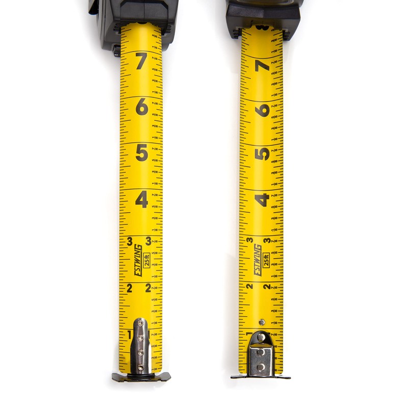 Estwing Heavy Duty Magnetic Tip Tape Measure, 25-Foot, Double-Sided