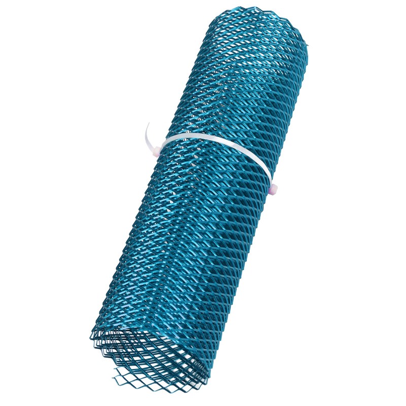 Car Front Center Grid Grille Rhombic Mesh Stable Structure Aluminum