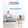 Dreo Smart Desk Fan for Bedroom, 13" H Whole Room