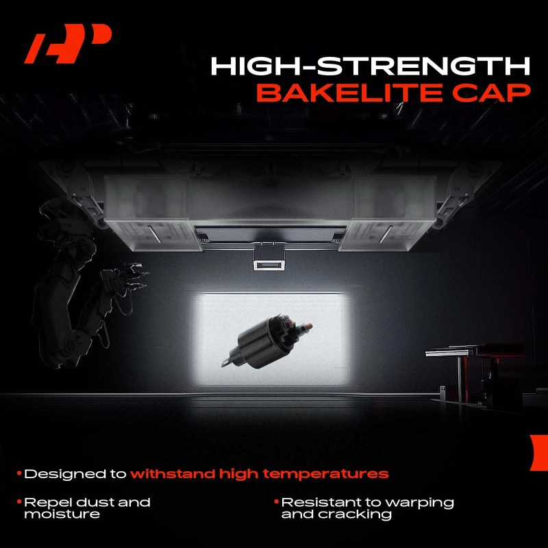 A-Premium Starter Solenoid Compatible with Nissan Models - Frontier 1999-2004,