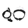 Throat Mic Headset Acoustic Tube Earpiece PTT for Baofeng UV5R
