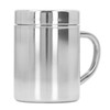 Stainless Steel Double Walled Mugs Shatterproof Warm Cold Use Tea