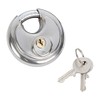 Fort Knox 77026 70 mm Stainless Steel Discus Lock, Silver