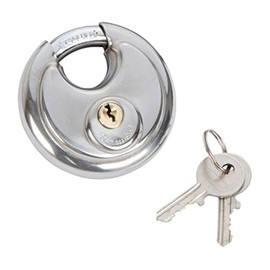 Fort Knox 77026 70 mm Stainless Steel Discus Lock, Silver