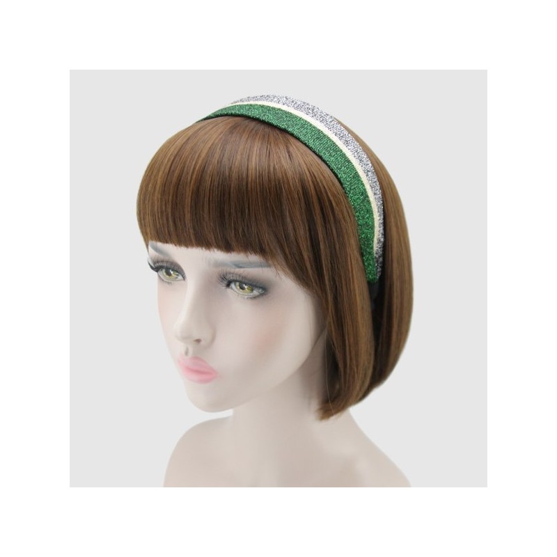 Lala 라라 트윙클 실버그린 헤어밴드(LALAH197) LALA Twinkle Silver Green Hairband