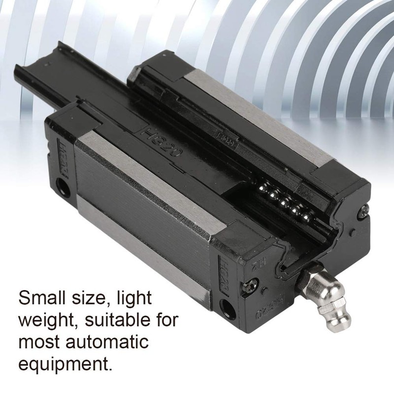 2 x HGH20CA Open Linear Slide Rail Guide CNC Motion