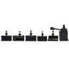 findmall 6Pcs AXA 250-111 Wedge Type Tool Post Set Quick