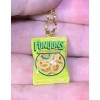 Funyuns Onion Rings Chips Bag Zipper Pull & Keychain Add