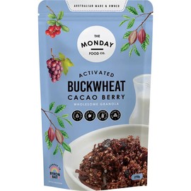 The Monday Food Co. Activated Buckwheat Granola Cacao Berry 270g