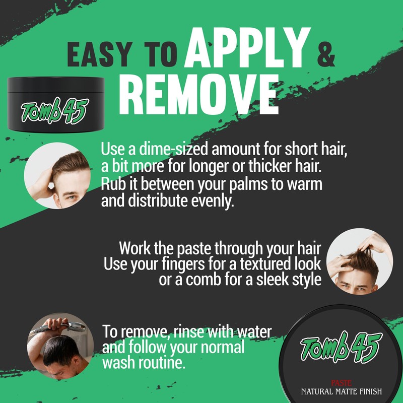 Tomb 45 Styling Paste for Men and Women - Medium