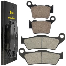 Caltric Front Rear Brake Pads for KTM 125 EXC125 Sixdays Sx125 2004-2016 / Exe125 2000