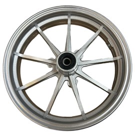 10 Inch Aluminum Mini Bike Wheel. 2.15 inches Wide.