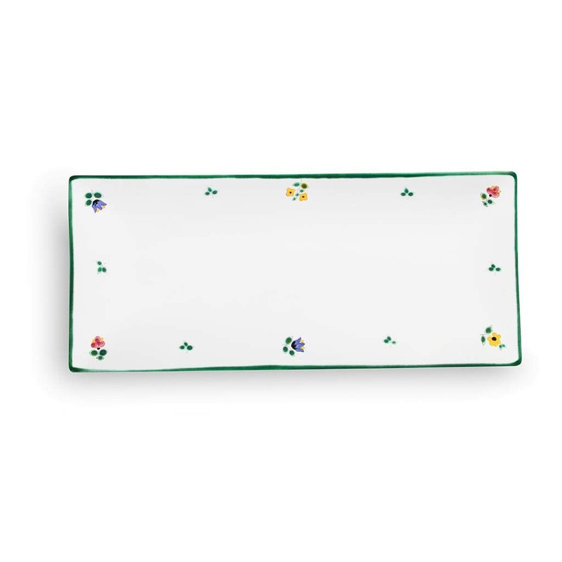 GMUNDNER KERAMIK Rectangular Plate Size: L 36 cm x W