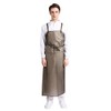 웰프런 우레탄 방수앞치마 H형 특대, 반투명 블랙, 1개 Welfrun Waterproof Urethane Apron Type H Extra Large, Translucent Black, 1 Piece