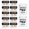 [10x High Endurance] Gigastone Industrial 32GB 10-Pack MLC Micro SD