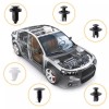 aqj For Subaru 100Pcs Bumper Hood Clips Retainer Rivet Fastener