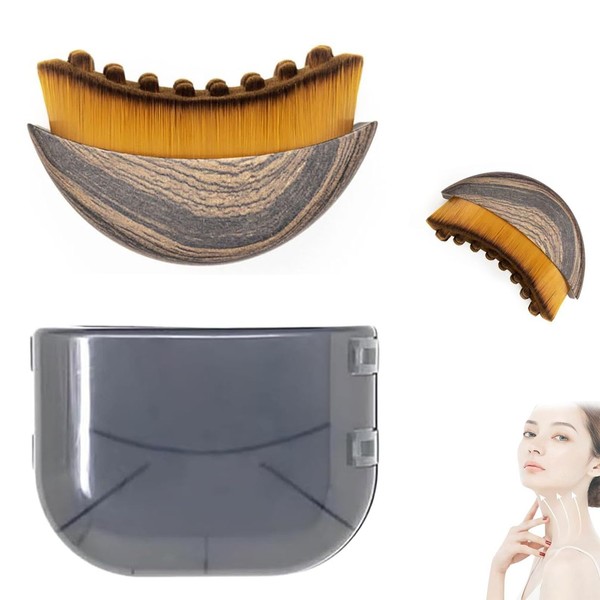 Lymphatic Drainage Massager for Face, Lymphatic Contour Face Brush, Chin