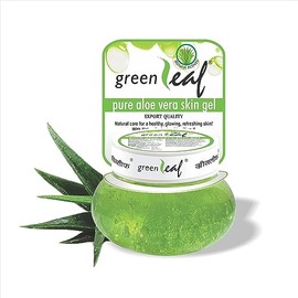 1 PCS GREEN LEAF PURE ALOE VERA SKIN GEL IMPROVE SKIN TEXTURE
