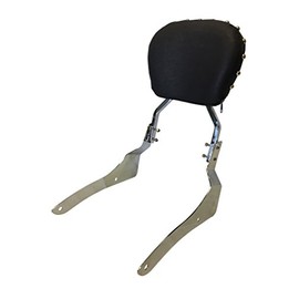 Studded Contoured - Sissy Bar Backrest for 07+ Honda Shadow Spirit VT750C2 Shaft Drive
