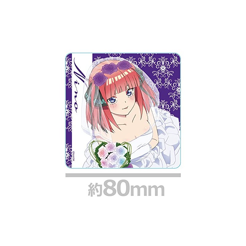 "The Quintessential Quintuplets" Acrylic Coaster L [Nino Nakano Wedding Ver.]