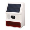 Solar Alarm Wireless DC 5V 433MHz 100dB Infrared Sensor IP65