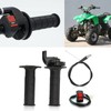 7/8in Twist Throttle Grip with Cable Kill On Off Switch